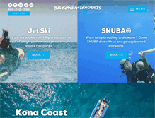 Tablet Screenshot of bigislandwatersports.com
